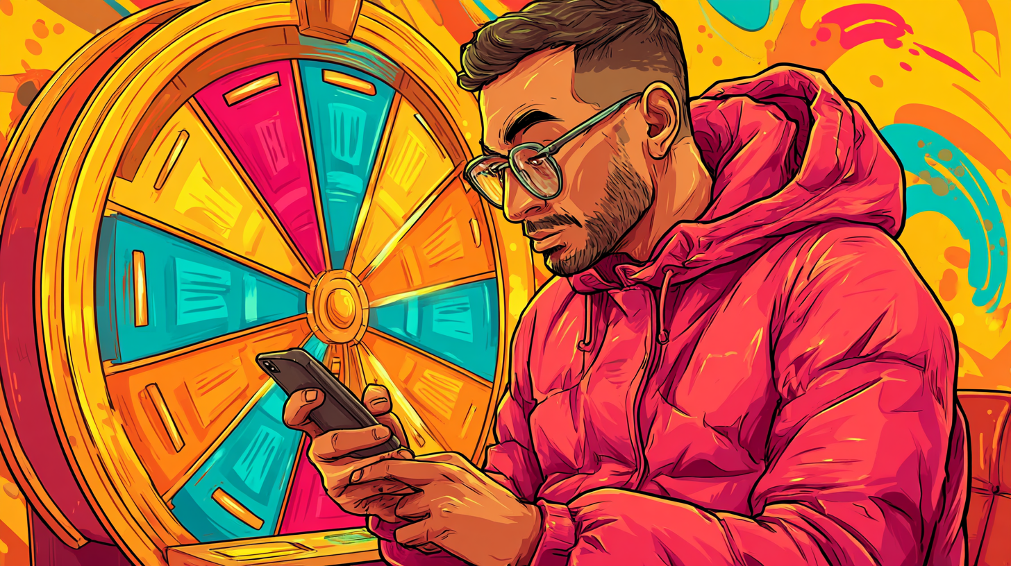 playing on mobile phone crazy time live