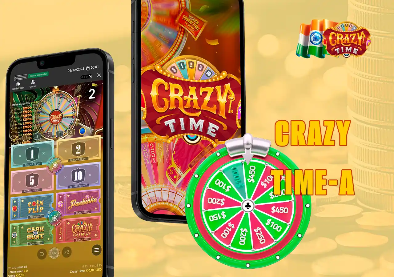 Explanation of Crazy Time A variation and its unique casino gameplay